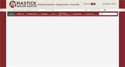 Desktop Screenshot of mastickcenter.com